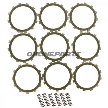 Kobling Aramid EBC lameller + fjedre til BMW F 800 800 GS