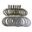 Kobling Aramid EBC lameller + fjedre + skiver til Yamaha FZR 600 N