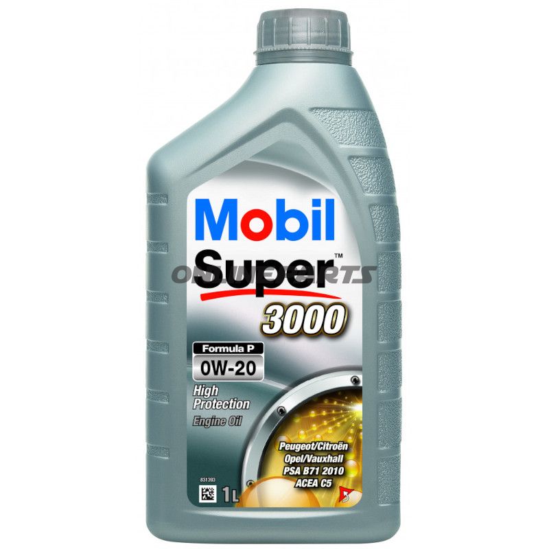 Motoröl 0W20  1 Liter Mobil Super 3000 FORMULA P