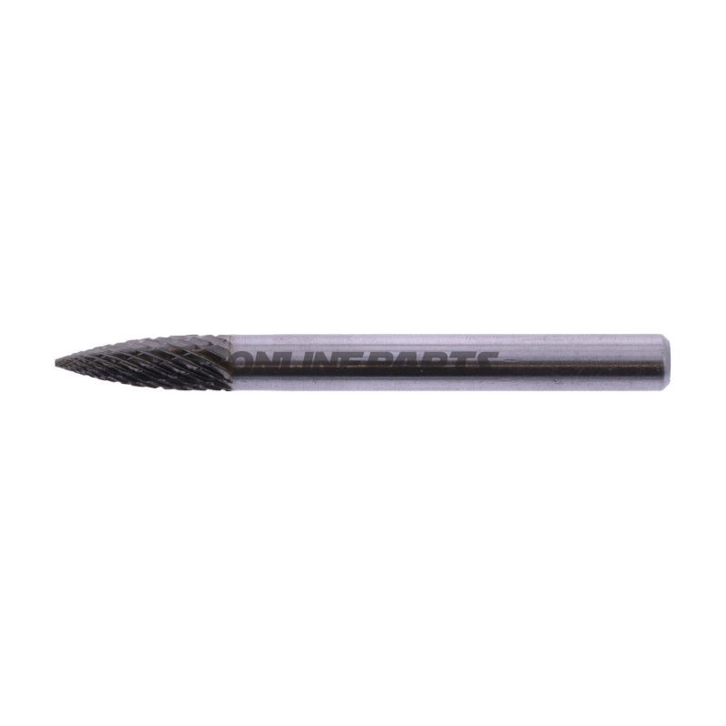 Frässtift HM Form 6 Schaft 6 mm Kopf 6 mm