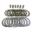 Kobling Aramid EBC lameller + fjedre + skiver bl.a. Honda CBR 900 RR