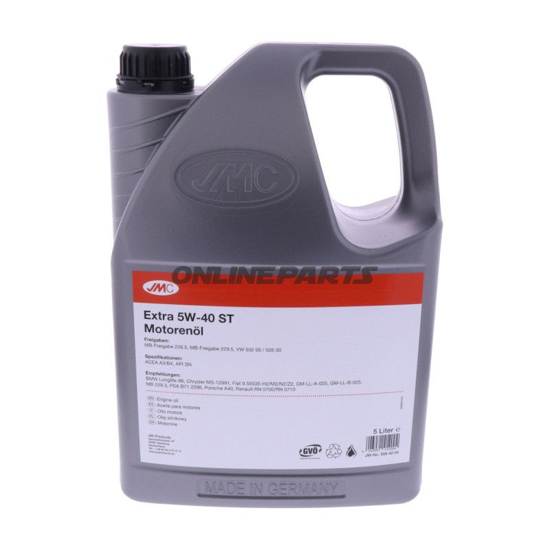 OEL MOT 5W40 ST 5L JMC EKSTRA