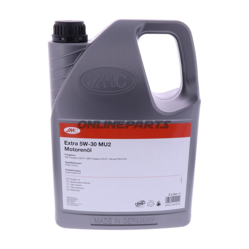 OEL MOT 5W30 MU2 5L JMC EKSTRA
