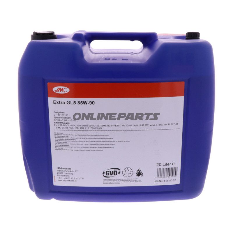OEL GETR GL5 85W90 20LJMC EKSTRA