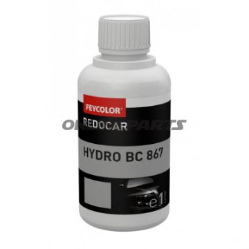 Vandbaseret T370 blandingsfarve 1 1000 ml ROSAROT