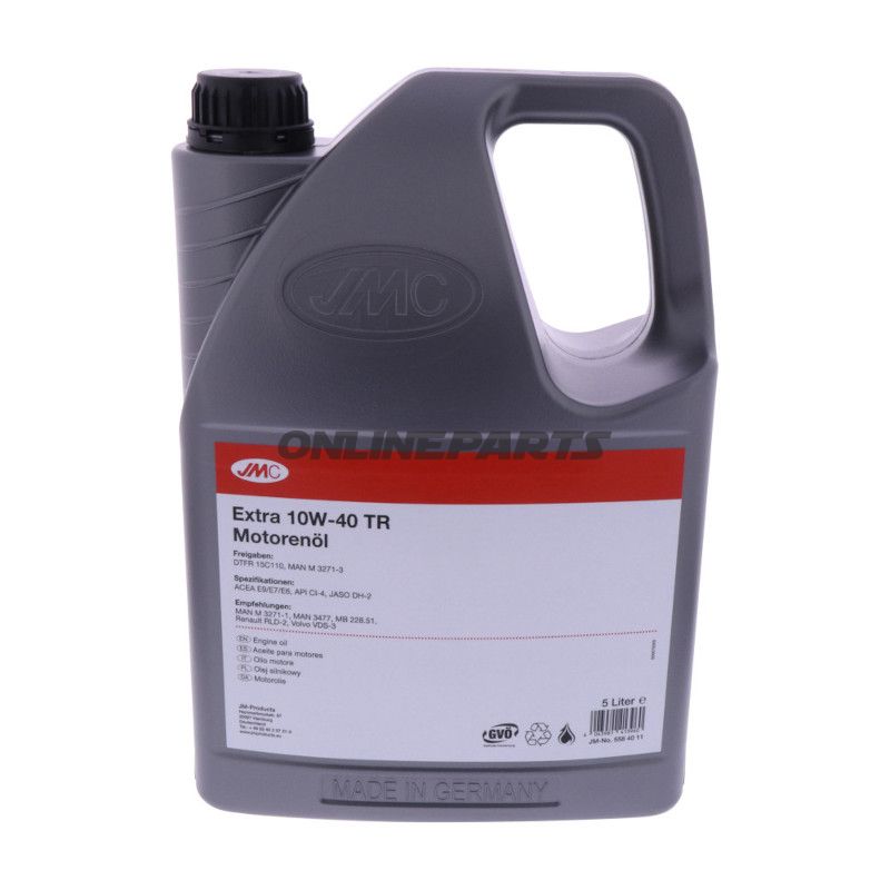 OEL MOT 10W40 TR 5L JMC EKSTRA