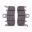 BREMSEKLODSER SINTRET RACING SR BREMBO Alternativ: 7320533