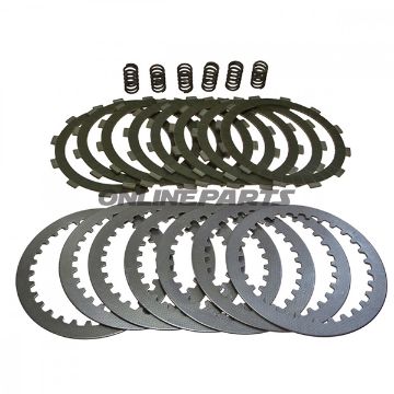 Kobling Aramid EBC lameller + fjedre + skiver