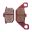 BREMSEKLODSER SINTRET VEJ BAG SP BREMBO ALTN 7328552