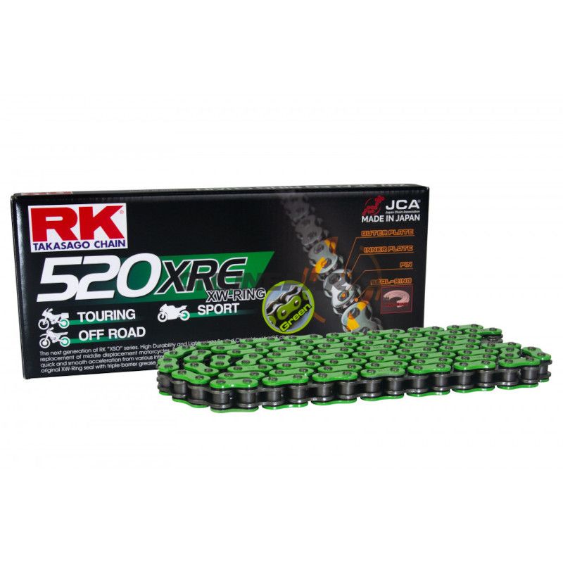 RK XW-RINGK GN520XRE/110 KÆDE ÅBEN W NITTELÅS