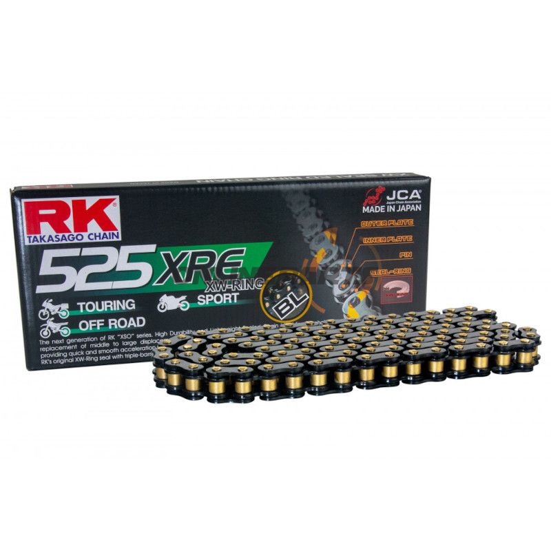 RK XW-RINGK SW525XRE/104 KÆDE ÅBEN W NITTELÅS