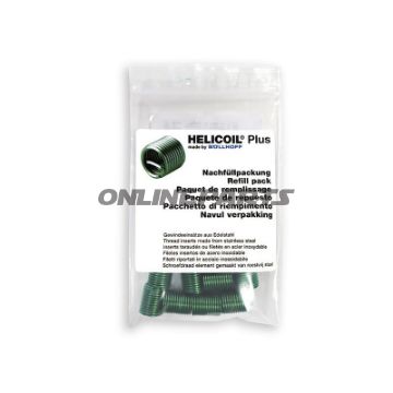GEVIND REPARATION HELIP M9X1.25 LÆNGDE: 18.0MM INDHOLD 10 STYKKER
