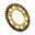 Sprocket Twinstar 41T pitch 525 guld