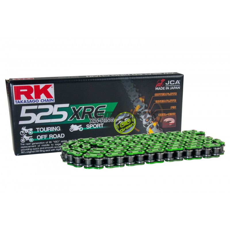 RK XW-RINGK GN525XRE/110 KÆDE ÅBEN W NITTELÅS