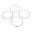 Stempelring sæt Athena forkromet