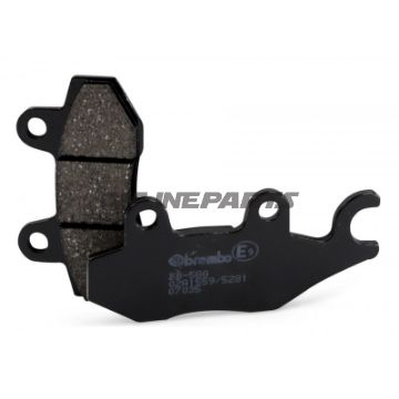 BREMSEKLODSER KULSTOFKERAMISK SCOOTER CC BREMBO Alternativ: 7379159