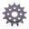 FORHJULSHJUL RACING 13 TANDDELING 520 SMAL SPLINE INDVENDIG DIAMETER 18/20
