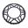 BAGESTE TANDHJUL 64Z PITCH 428 SORT INDVENDIG DIAMETER 136 BOLT AFSTAND 156