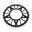 BAGESTE TANDHJUL ALUMINIUM 44 TANDAFSTAND 520 SORT JT INDVENDIG DIAMETER 100 BOLTAFSTAND 124