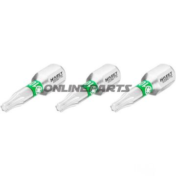 BIT TORX T10 1/4Z 3 DELE 25 mm 1/4Z=6,3 mm