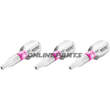 BIT TORX T8H 1/4Z 3 DELE 25 mm 1/4Z=6,3 mm
