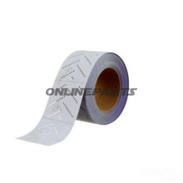 Sandpapirstrimmel K320+ Rulle 70MMX12M 737U Multihul