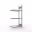 DÆKREOLER 3 EB ANBAUF. 2000X910X436 mm galvaniseret