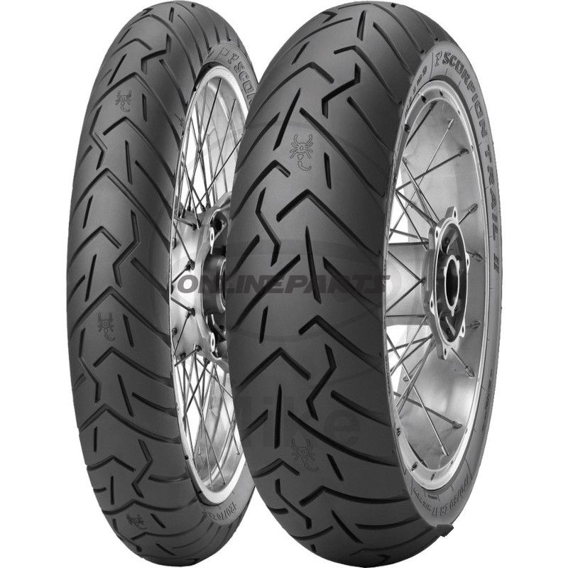 120/70ZR19 60W TL TIL DÆK PIRELLI SCORPION TRAIL II