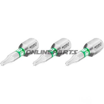 BIT TORX T8 1/4Z 3 DELE 25 mm 1/4Z=6,3 mm