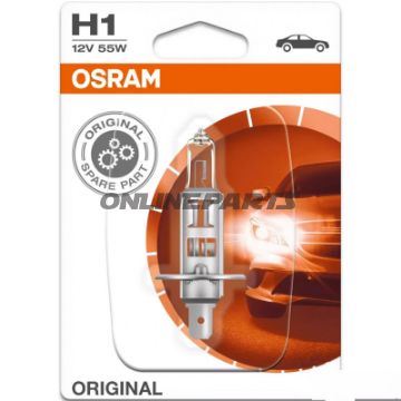PÆRE H1 12V55W ENKELT BLISTERPAKNING OSRAM JMP 1590125 ALTN 1591353