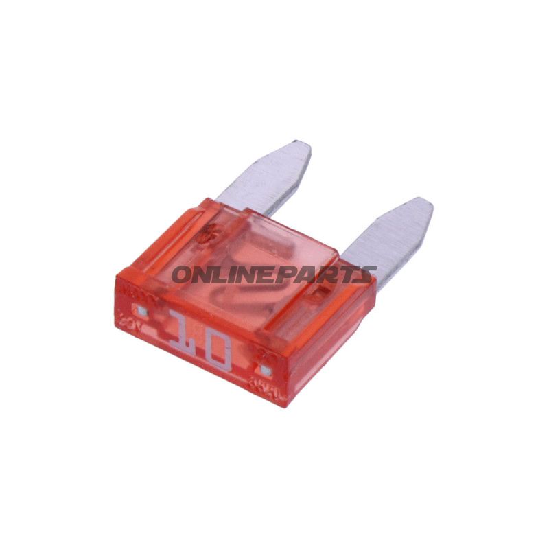 FUSE MINI 10A JMP RØD PCK 25 STK