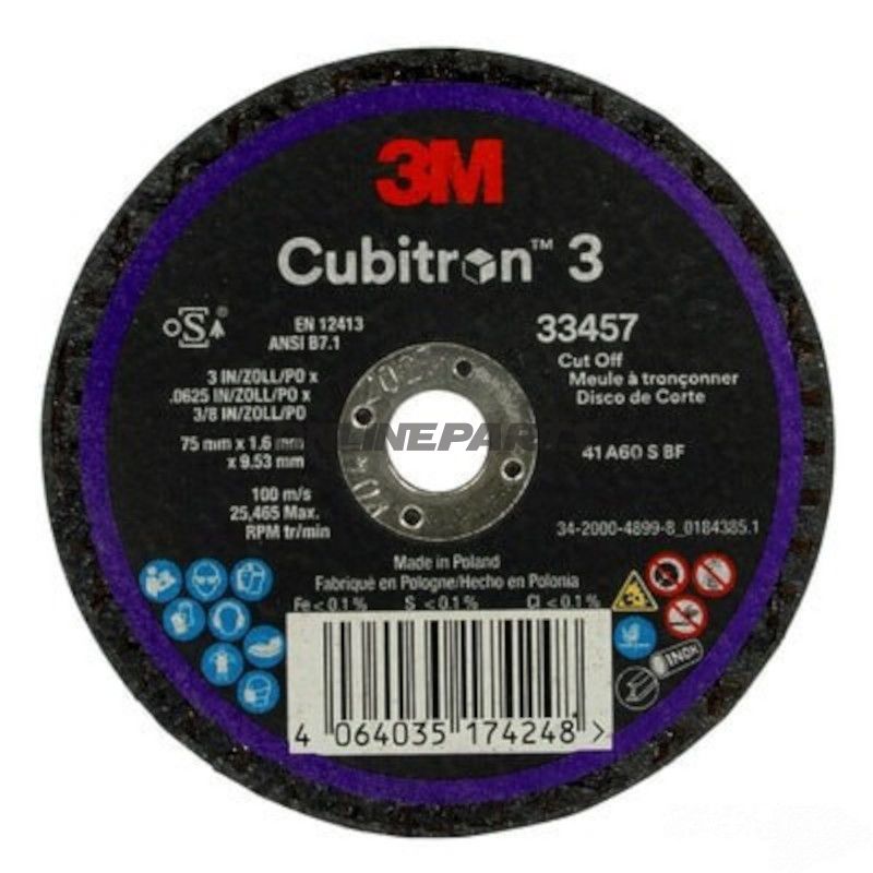 TRENNSCH 75X1.6X9. 5 5 STK CUBITRON III ALTN 5645507