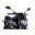 Ny generation Puig Sport Disc til Naked Bike sort