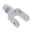 FORGAFFEL MED REBOUND 30X30X70X10MM/M16X1.5HT