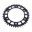 Aluhjul 42T Pitch 525 sort JT Indvendig diameter 134 Bolt cirkel 160