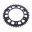 Tandhjul 43T Pitch 520 Indvendig diameter 125 Bolt cirkel 150