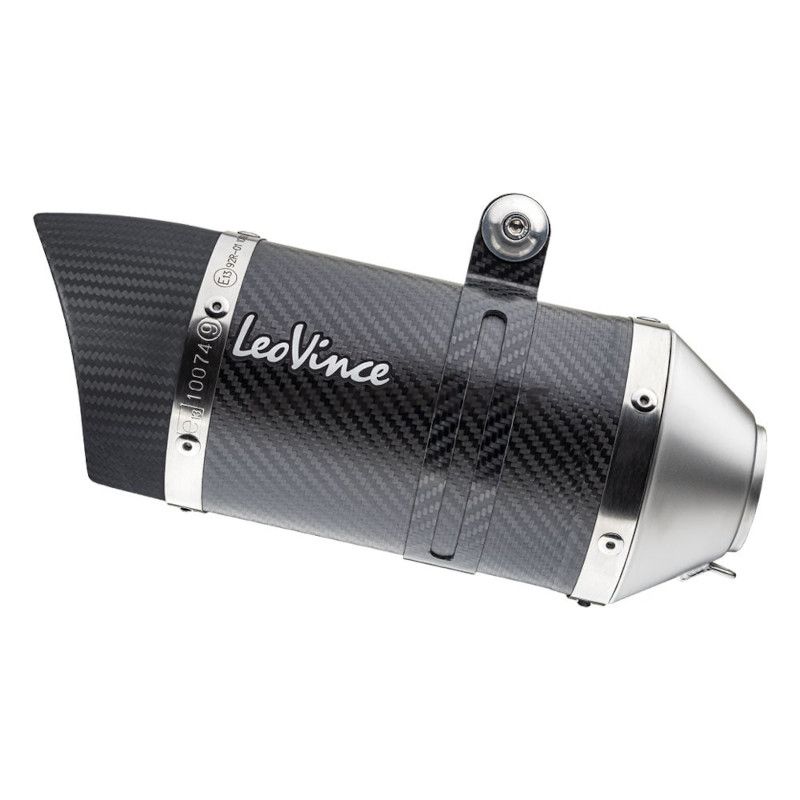 Lyddæmper SBK Carbon LV Pro komplet 2/1 pro