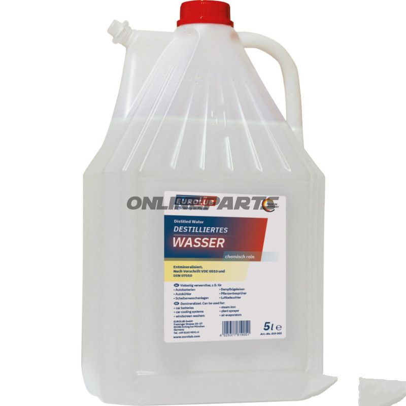 VANDDESTILLERET 5L