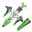 Klistermærkesæt fuldt BlackBird Racing Replica Racing 2021 Kawasaki