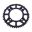 BAGHJUL ALUMINIUM ALUMINIUM 49 TANDAFSTAND 420 SORT ESJOT INDVENDIG DIAMETER 098 BOLTAFSTAND 118
