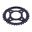 Tandhjul 38T Pitch 428 Indvendig Diameter 058 Bolt Cirkel 090