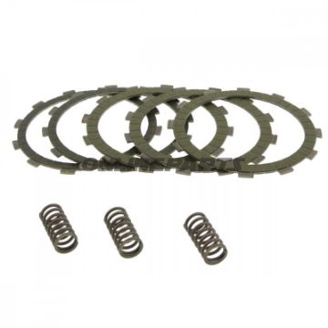 KOBLINGSSÆT ARAMID EBC PLADER OG FJEDRE Kawasaki Ninja 300 A EX Ninja