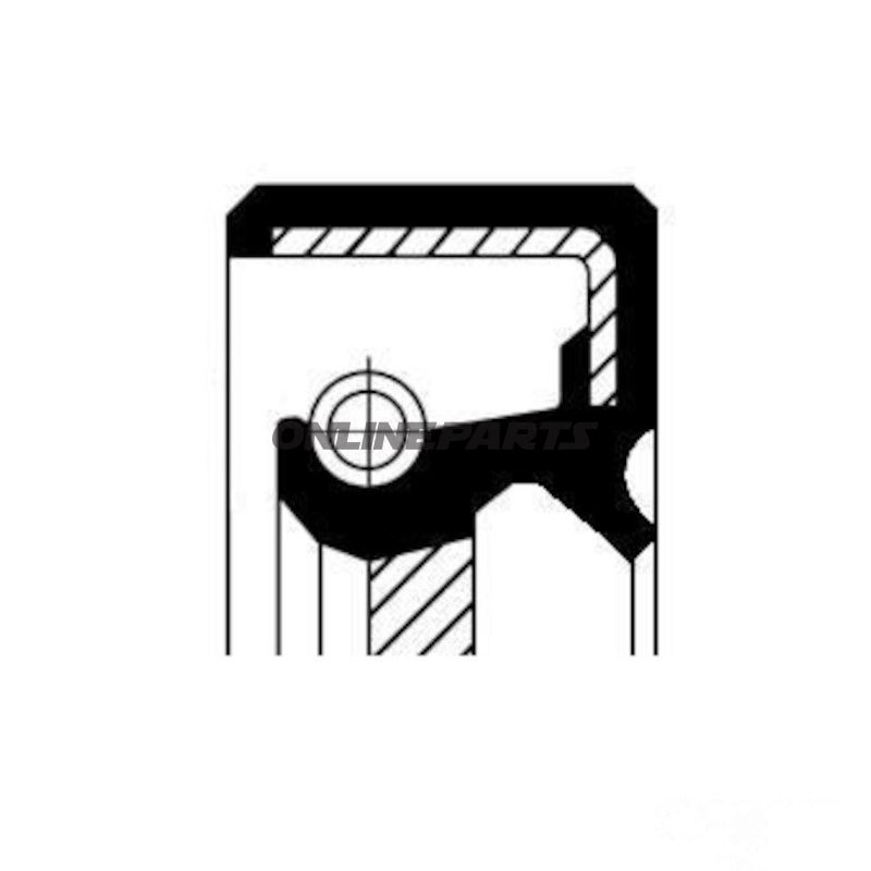 Oliepakning 18X30X7MM