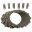 Koblingskit EBC SRC Aramid lamelplader & fjedre 745.80.76 SRC093
