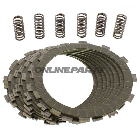 Koblingskit EBC SRC Aramid lamelplader & fjedre 745.80.76 SRC093
