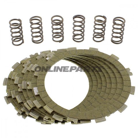 Koblingskit EBC SRC 745.80.83 Aramid lamelplader og fjedre komplet Kawasaki ZX-6R 600 P Ninja