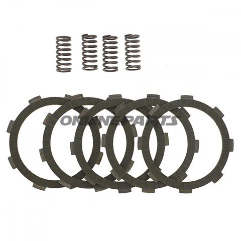 Koblingskit EBC SRC 745.82.18 Aramid lamelplader og fjedre