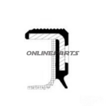 Billede af Tætning/Corteco 416.06.71 38x50x7 mm wellendichtring indv Ø 38 mm yder Ø 50 mm bredde 7 mm