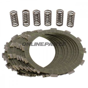 Koblingssæt med aramid-lameller og fjedre EBC 745.80.63 Kawasaki ZX-10R 1000 D Ninja