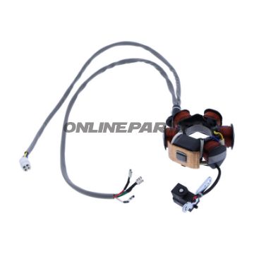 Lichtmaskinestator JMP 700.38.38 til Piaggio, Gilera og Vespa